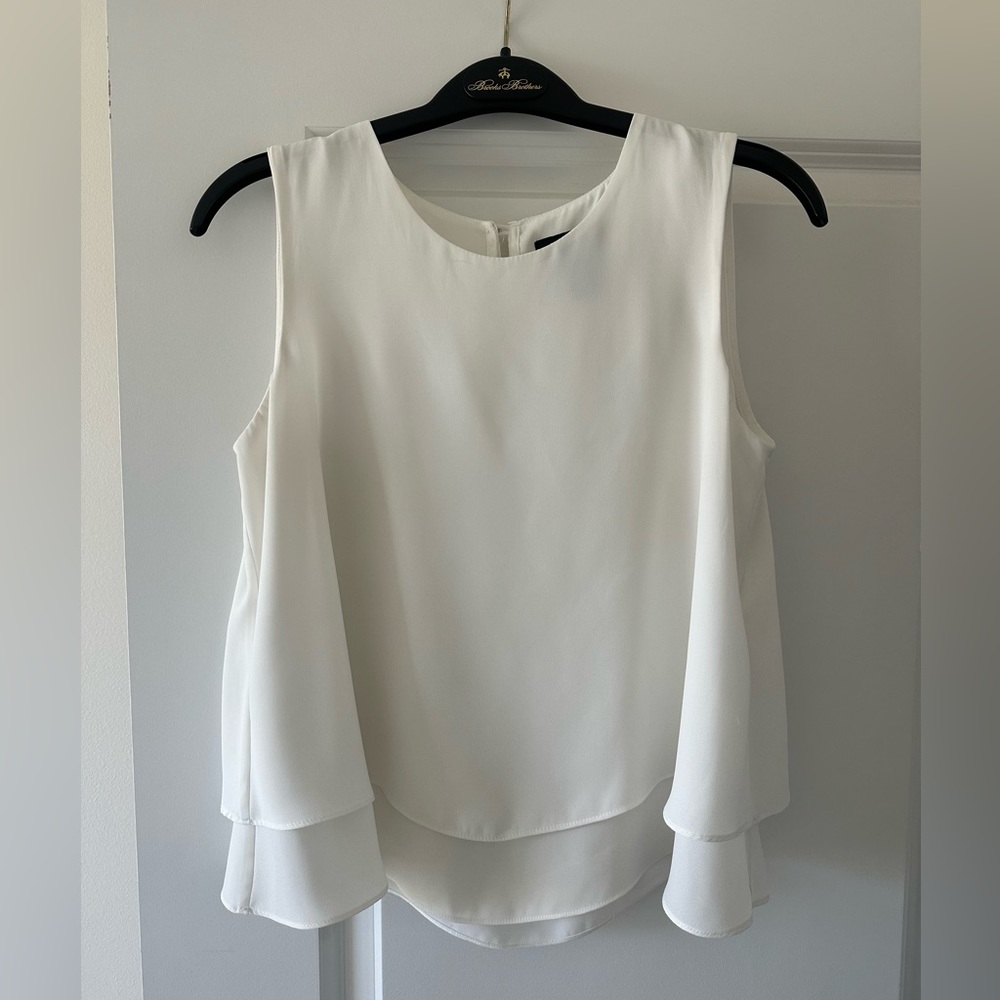 White House Black Market sleeveless blouse